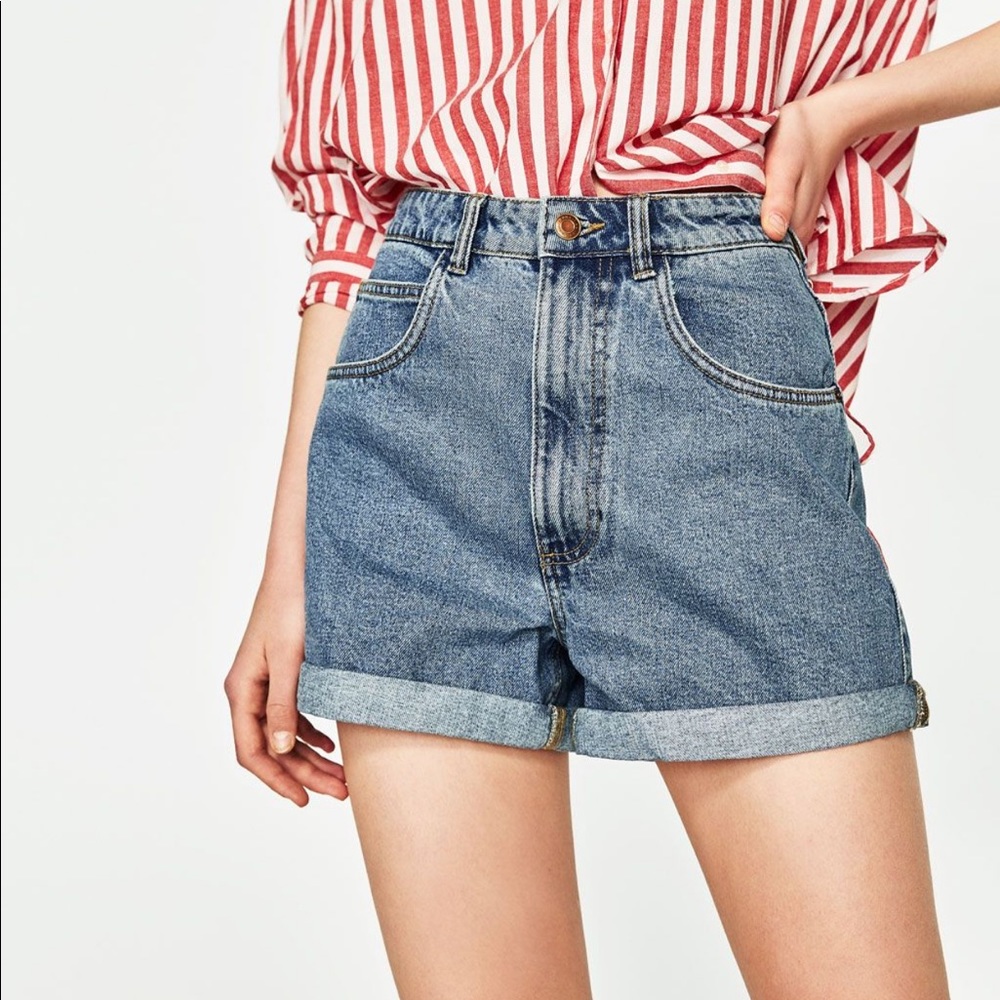 Zara Mom Shorts